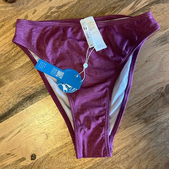 Cupshe Luminescent Wrap Front Bikini - Picture 5 of 9